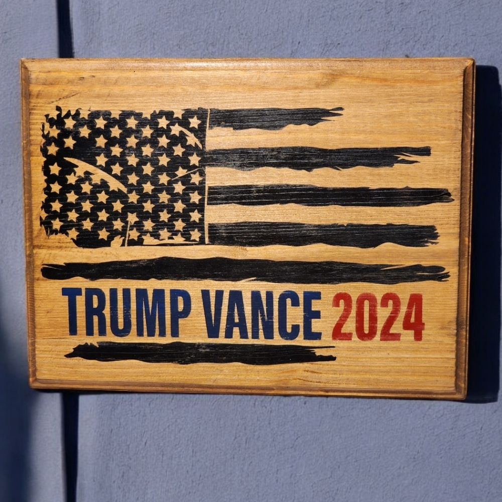 Trump Vance 2024 🎉Host pick🎉  handpainted sign
